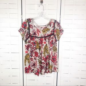 Corey Lynn Calter by Anthropologie | Tiger Blouse